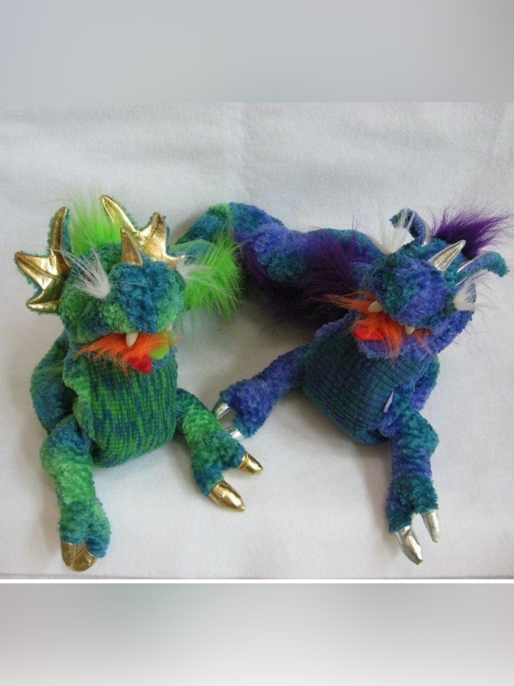 Folkmanis Duo Dragon retired puppet